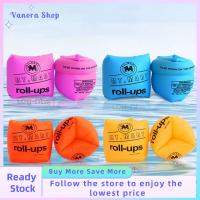 VANORA SHOP 2Pcs ปลอกแขนในสระ วงกลมสำหรับว่ายน้ำ ทุ่นลอยน้ำสำหรับเด็ก สระว่ายน้ำลอยน้ำได้ ปลอกแขนแบบลอย พองลอยมือ ห่วงยางสวมแขนสำหรับว่ายน้ำ วงแหวนรัดแขน