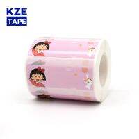 【2023】 hengqinbi Kze Chi-Bi Maruko ม้วนฉลากความร้อน45*15มม. Typeable Washi Tape สติกเกอร์น่ารักสำหรับ EQ11 Mini เครื่องพิมพ์ฉลากความร้อน