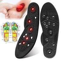 22 Magnetic Massage Insole sole for knitting Foot Acupuncture Point Therapy Insole  Health Care Body Detox Slimming Magnetic pad Shoes Accessories