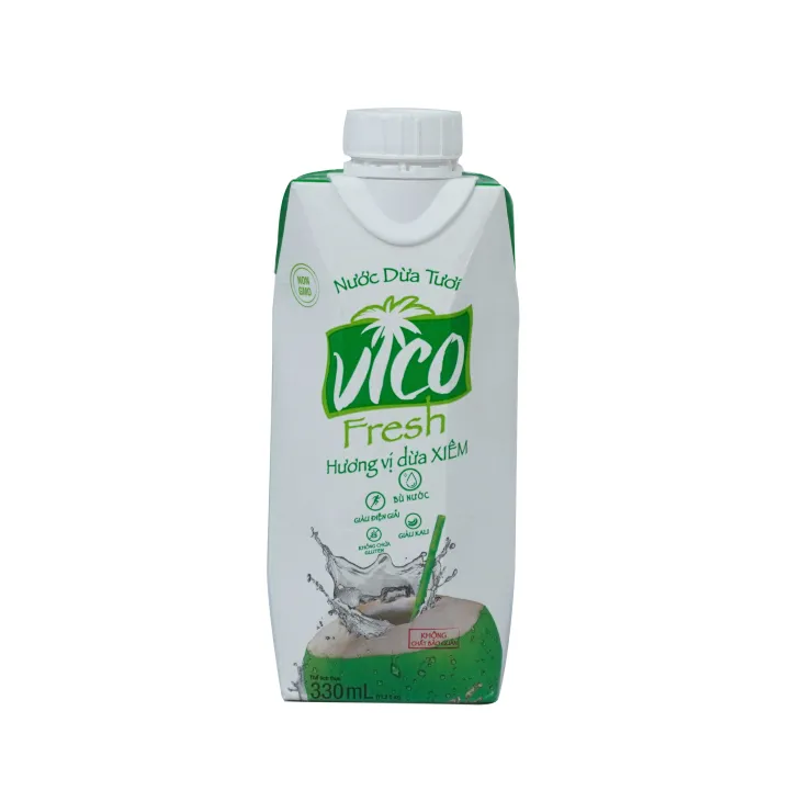 VICO Vietnamese Fresh Natural Coconut Water Xiem Flavor 330 ML | Lazada PH