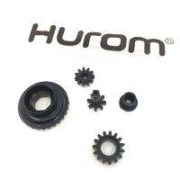 เครื่องคั้นน้ำเครื่องปั่น Hurom อะไหล่ทดแทนเครื่องคั้นน้ำจาก Huriom สามรุ่น5ชิ้น/ชุดเกียร์ถ้วยเครื่องคั้นน้ำหมุนช้า