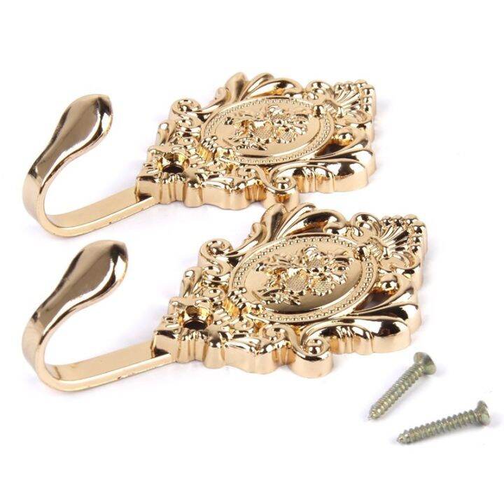 2pcs-1set-vintage-alloy-drapery-curtain-wall-hook-holdbacks-tieback-hooks-rose-pattern-curtain-decorative-accessories