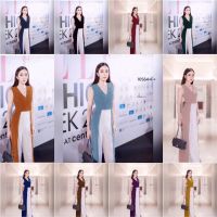 0010564 Jumpsuit แขนกุดทูโทน 6สีสวย ขายดี๊ดี หนาสวย พรีเมี่ยม ไม่ผิดหวัง