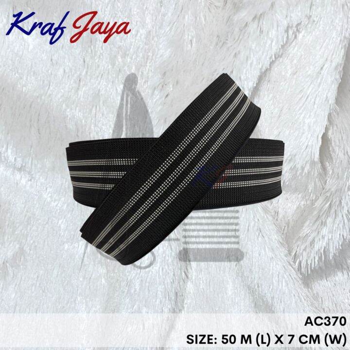 [NEW] 50M Upholstery Elastic Webbing Getah Sofa Kerusi ️Sofa Webbing