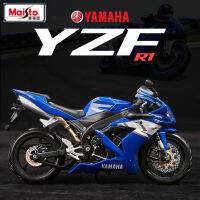 Maisto 1:12 YAMAHA YZF-R1ล้อแม็กแข่งรถจักรยานยนต์รุ่นจำลอง D Iecasts โลหะถนนกีฬารถจักรยานยนต์รุ่นของขวัญเด็ก