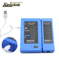 xintylink Network micro usb rj45 tester tool wire RJ11 rj12 line ephone 8p8c 6p4c rg45 rj 45 ethernet cable lan serial test