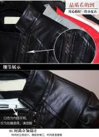 利Spring Autumn PU Leather Short Lady Coat Korean Slim Motorcycle Plus Size Leather Jacket