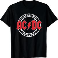 2023 newmetal ROCK band เสื้อ CUSTOM พิมพ์ streetwear ACDC แรงดันสูง dzirt