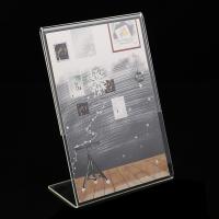 【CW】✁  A6 Transparent Display Desk Shelf Hh Card Office Business Desktop Holder 10cmx15cm