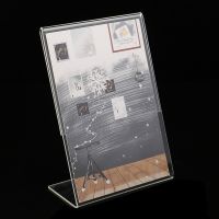 【CW】✻✷  A6 Transparent Display Desk Shelf Hh Card Office Business Desktop Holder 10cmx15cm