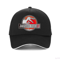 Good quality New Cool Jurassic Park Print Baseball Cap Men Cartoon Caps Casual Hip Hop Hat Jurassic World Snapback Ha Versatile hat