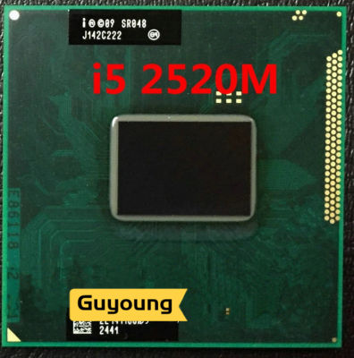 Core I5 SR048 2520M I5-2520M SRO48 3M 2.5G HM65เครื่องประมวลผลซีพียูแล็ปท็อป HM67