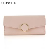 【CW】 2020 Wallet Leather Pu Purse Metal Wallets Female Hasp Coin Clutch