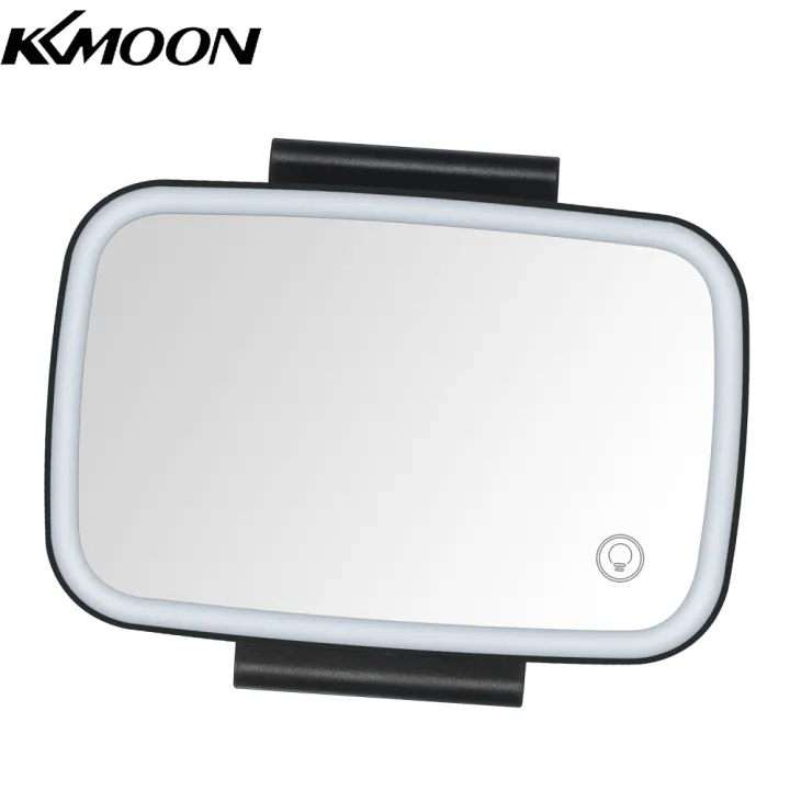 KKmoon Car Sun Visor Mirror with LED Lights Makeup Sunshading Cosmetic