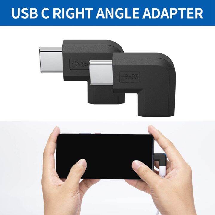 2pcs-right-angle-usb-c-adapter-usb-type-c-male-to-female-extension-connector-for-pc-laptop-tablet-oculus-quest-link