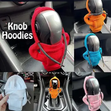 Fashion Gear Stick Cover Creative Universal Car Gear Shift Handle Hoodie  Cover Knob Hoodie Cover Decoration Funny Gifts for Auto