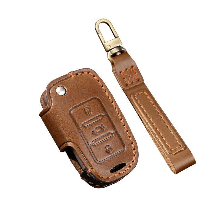 leather-car-key-case-cover-fob-keychain-accessories-for-skoda-octavia-volkswagen-golf-7-mk7-ibiza-leon-altea-keyring-holder-bag