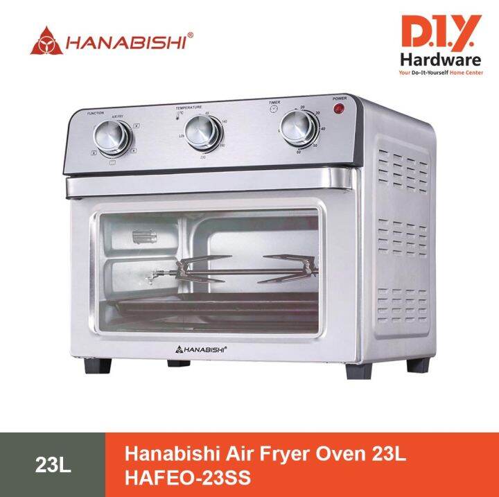 Hanabishi Air Fryer Oven 23L HAFEO23SS Lazada PH