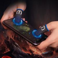 【jw】♈  2pcs Game Fingertip for Thumb Sleeve Controller Fingertips