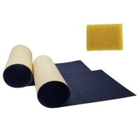 Non- Skateboard Deck Sandpaper Grip Tape with Skateboard Eraser for Skating Board Longboarding Skateboard Accessory