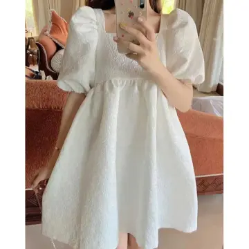 White dress for hot sale women casual