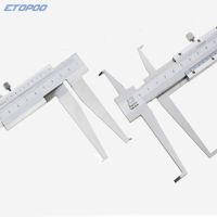 Vernier Calipers ภายใน,กรงเล็บสแตนเลสยาวสำหรับเครื่องมือการวัดเส้นผ่าศูนย์กลางด้านใน,เกจ10-160มม.,คาลิปเปอร์ร่องภายใน30-300