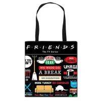 Central Perk Coffee Friends TV Show Women Fashion Handbag Ladies Shopping Bag Teenager Girl Shoulder Bag for Travelling