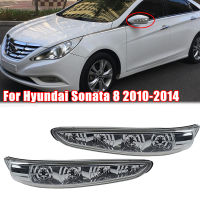 รถด้านข้างกระจกมองหลัง LED ไฟเลี้ยวด้านข้างย้อนกลับไฟแสดงสถานะสำหรับ Hyundai Sonata 8 2010-2014 87614-4Q000