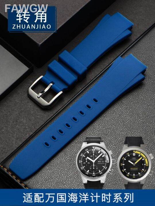 2023 CXP-时尚5 Silicone rubber watch strap suitable for IWC Marine ...