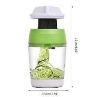 2021Multifunction 5 in 1 Adjustable Vegetables Spiralizer Cutter Spiral Slicer Tool