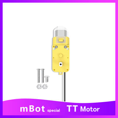 【❉HOT SALE❉】 chexiuhua Mbot/makex มอเตอร์ขนาดเล็ก Tt มอเตอร์48:1 6V 200Rpm/6V 312Rpm มอเตอร์ Tt ทุ่มเท