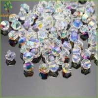 ADYQKU0DH 720 PCS 4mm ครับ ลูกปัดคริสตัล bicone กระจกสำหรับผู้หญิง แฟเซ็ท ลูกปัดคริสตัลคริสตัล ต่างหูรูปดอกไม้ Bicone สำหรับขี่จักรยาน ลูกปัดแก้ว4mm งานฝีมือทำเครื่องประดับ DIY