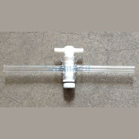 【On Sale】 Toseef 2/3/5มม. Bore สูญญากาศสูง PTFE Stopcock Straight Hollow Plug เครื่องแก้วในห้องปฏิบัติการ