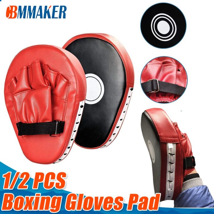 1 Pair Kick Boxing Gloves Pad Punch Target Bag Men MMA PU Karate Muay Thai  Free Fight Sanda Training Adults Kids Equipment - AliExpress