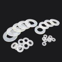 20pcs M6 M8 M10 Silicone Gaskets screw seal Circle Washers Foot Pad Hole plugging waterproof Flat Gasket 1.5mm-3mm thickness Nails  Screws Fasteners