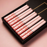 Amber Sakura ตะเกียบญี่ปุ่นสีชมพู Cherry Blossom ซูชิ Reusable อาหาร Sticks ที่สวยงามจีนทำอาหารตะเกียบ Tableware