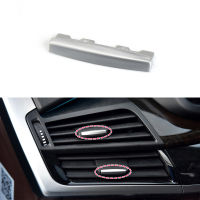 อัพเกรดประตูด้านหน้าเครื่องปรับอากาศ Chromeplate Vent Slider สลับชิ้นสำหรับ BMW X5 X6 F15 F16 2014-2018อุปกรณ์เสริมอัตโนมัติ