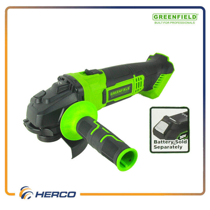 Greenfield Cordless Grinder (Bare Tool Only, Battery Sold Separately