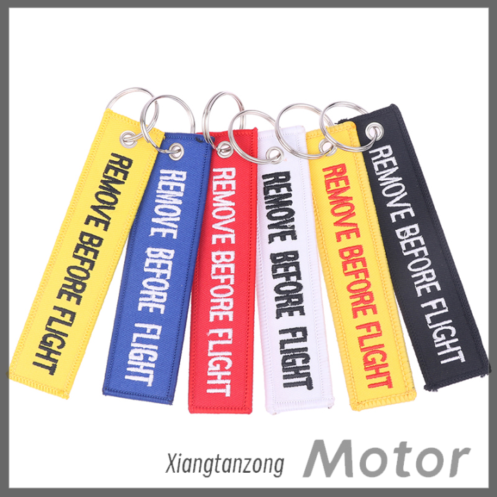 xiangtanzong-พวงกุญแจรถสำหรับป้ายชื่อห้อยกระเป๋า-พวงกุญแจของขวัญการบิน