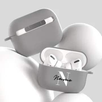 Luxury Matte Black Silicone Soft Case For Apple AirPods Pro 2 3 Pearl  Bracelet With Shell Pendant Earphone Cover For AirPods 3 2