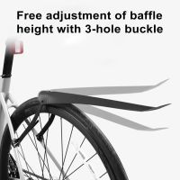 Road Bike Fender Set Lightweight Quick Release Universal Simple Installation Rear Front Bicycle Mud Guard