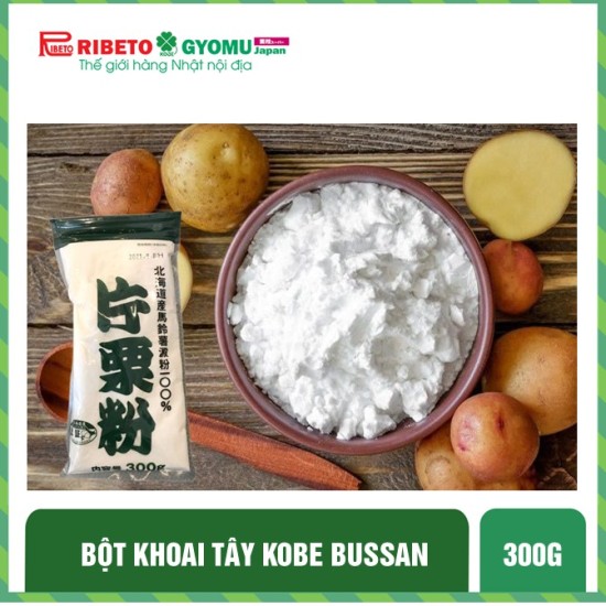 Bột khoai tây kobe bussan 300g - hàng nội địa nhật bản