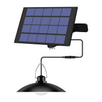 1234 Head Solar Pendant Light LED Solar Shed Light Auto On Off Chandelier Hanging Outdoor Indoor Waterproof Lamp Garden Etc