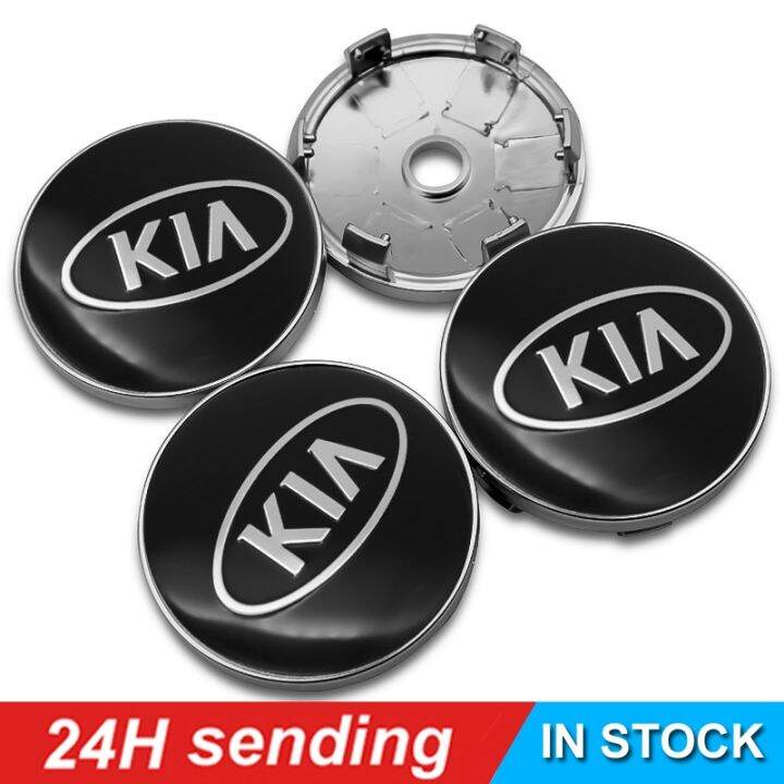 Hubcaps 1pcs 60MM Kia Logo Emblem Wheel Center Cap for Kia Cerato Soul