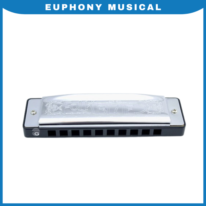 Diatonic Harmonica (TOMBO 1610G Folk Blues Diatonic Harmonica) Lazada