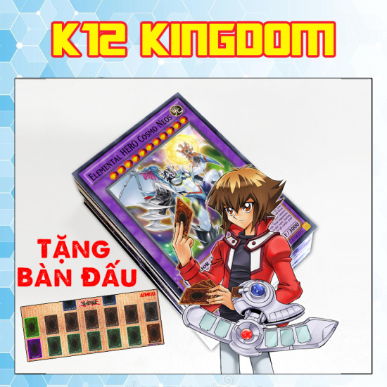 Bộ bài neo-spacian yuki judai yugioh in 54 lá - ảnh sản phẩm 1