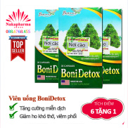 BoniDetox Tăng cường miễn dịch hệ hô hấp, giảm ho khó thở, hen suyễn