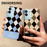 DKHORSING เคสหรูหราสำหรับ VIVO V29 5G 2023 Lingge ลายซิลิโคนนิ่มกันกระแทก Vivo เคสมือถือฝาครอบ V29 VIVOV29 5G