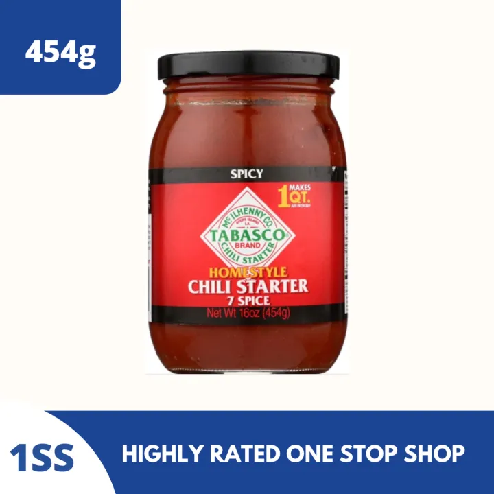 Tabasco 7 Spice Chili Spicy Chili Starter 454g Lazada PH
