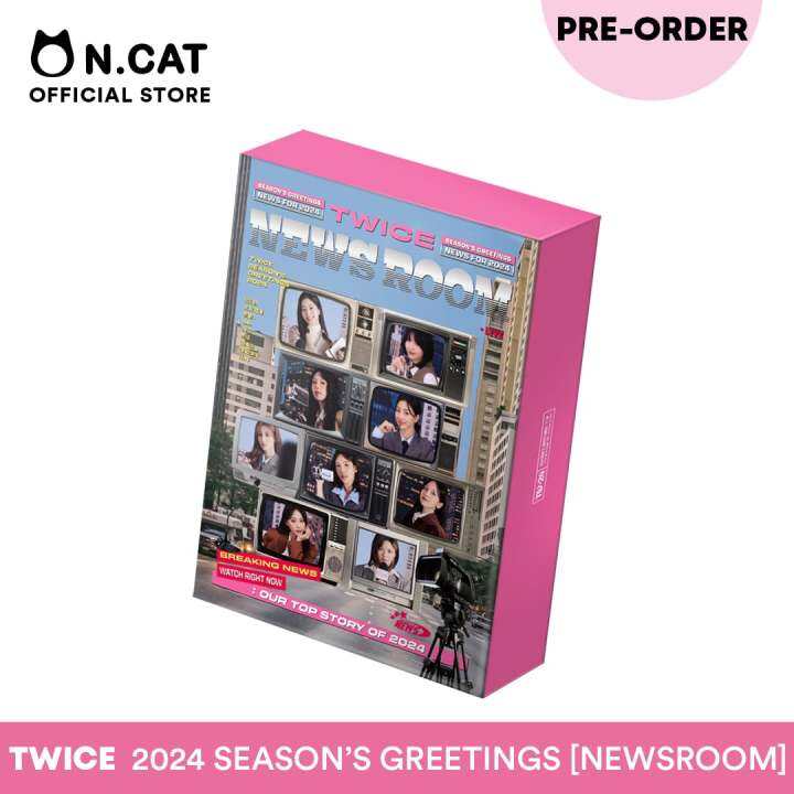 NCAT [PREORDER] TWICE 2024 SEASON'S GREETINGS [NEWSROOM] Lazada PH